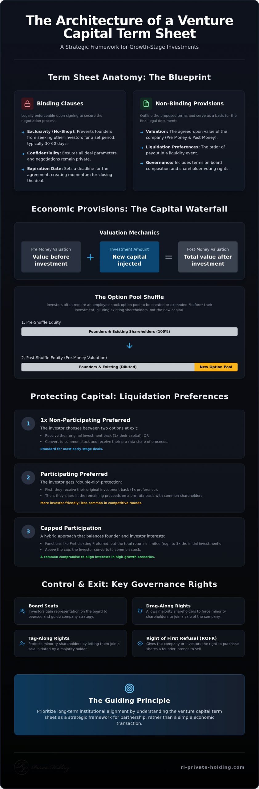 Understanding Venture Capital Term Sheets: A Strategic Framework for Institutional Investment