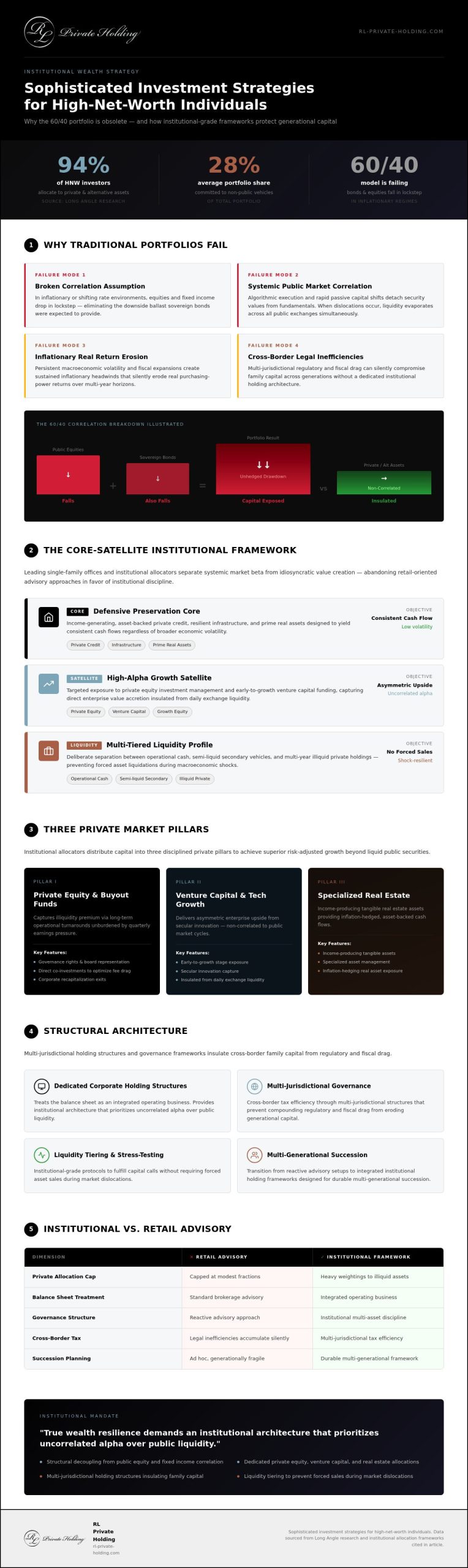 Sophisticated Investment Strategies for HNWIs: Strategic Wealth Architecture in 2026